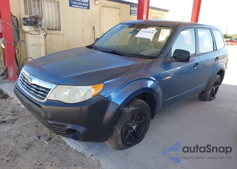 2009 Subaru Forester 2.5X z USA, uszkodzony, nr VIN JF2SH61609H762249